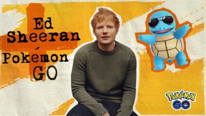 Ya sabemos que hace Ed Sheeran en Pokemon Go: ¿Una copia de Fortnite?