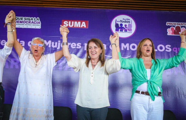 Margarita González Saravia y Olga Sánchez Cordero participaron en el foro “Agenda de mujeres para el Morelos que queremos”, convocado por organizaciones nacionales. 