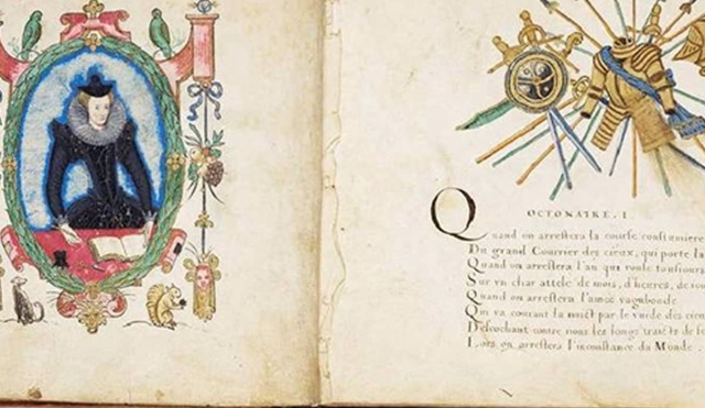 Se da a conocer un raro manuscrito de Esther Inglis