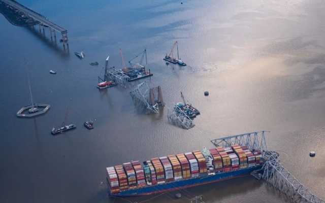 Baltimore demanda a dueños del buque Dali por colisión con puente
