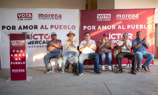Visita Víctor Mercado el municipio de Jantetelco para consolidar el Plan C y los programas sociales a favor de la 4T
