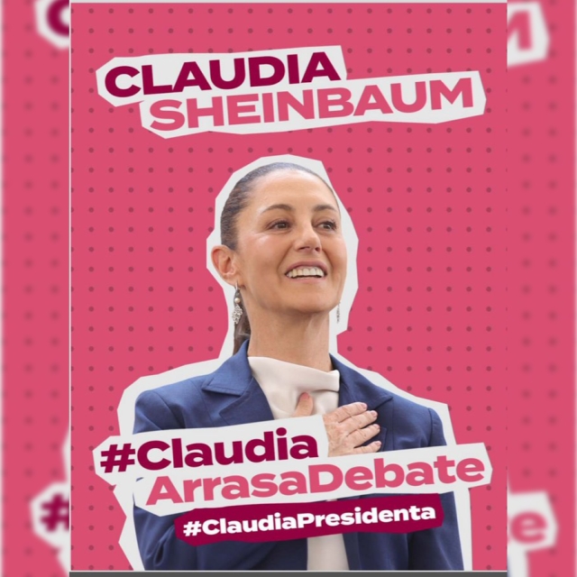 Cuauhtémoc Blanco saludó en redes participación de Claudia Sheinbaum
