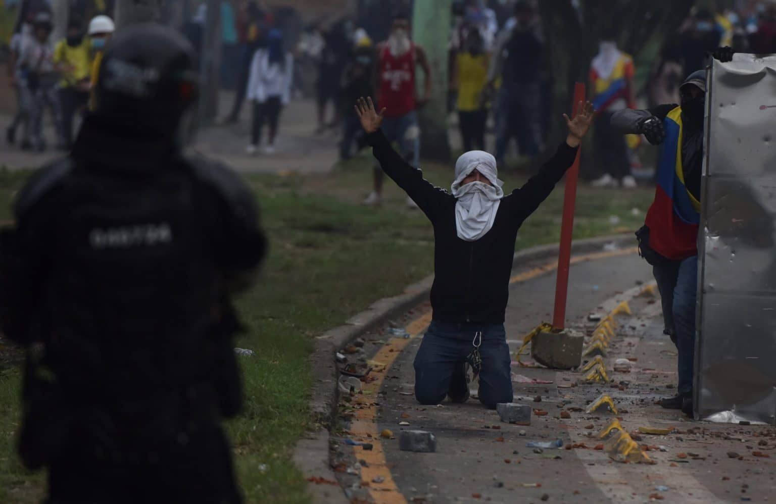 Protestas en Colombia dejan decenas de muertos.