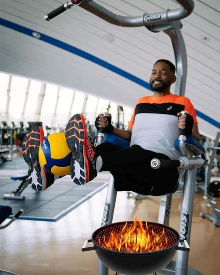 Will Smith en el Gym.