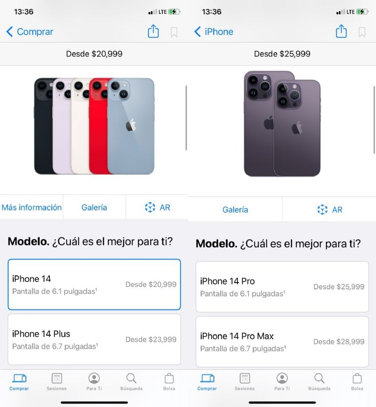 Apple iPhone 14 - Precio, especificaciones y reseñas