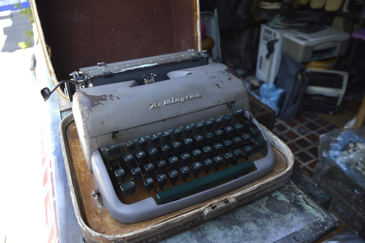 Por qué la gente que mola usa máquinas de escribir?