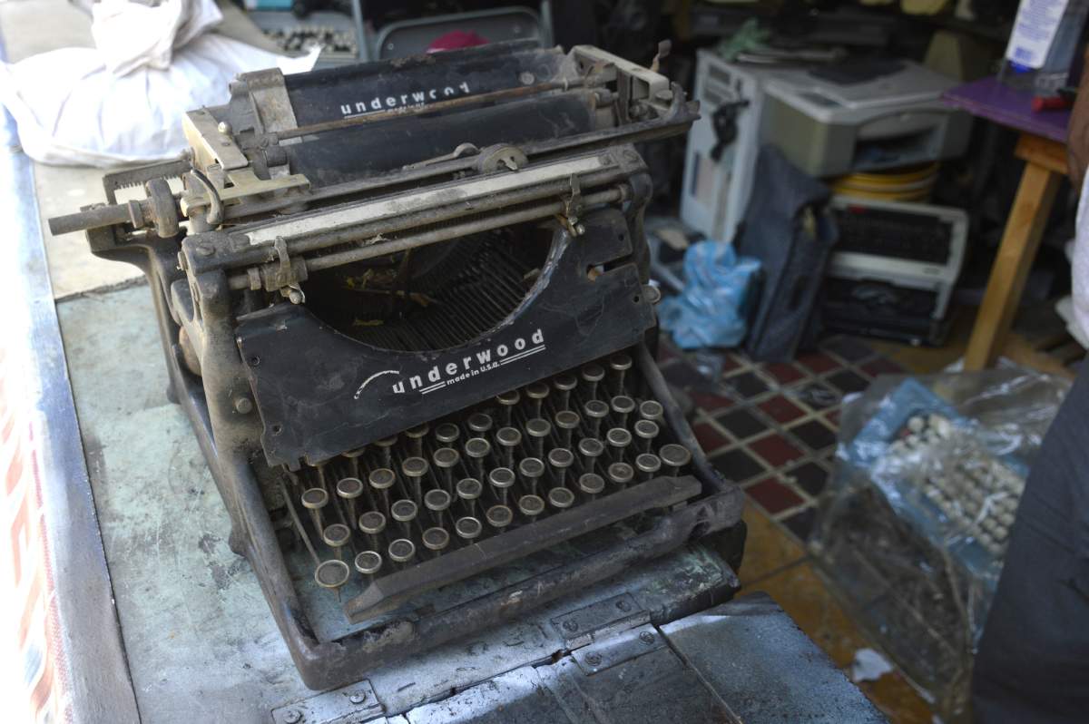 Por qué la gente que mola usa máquinas de escribir?