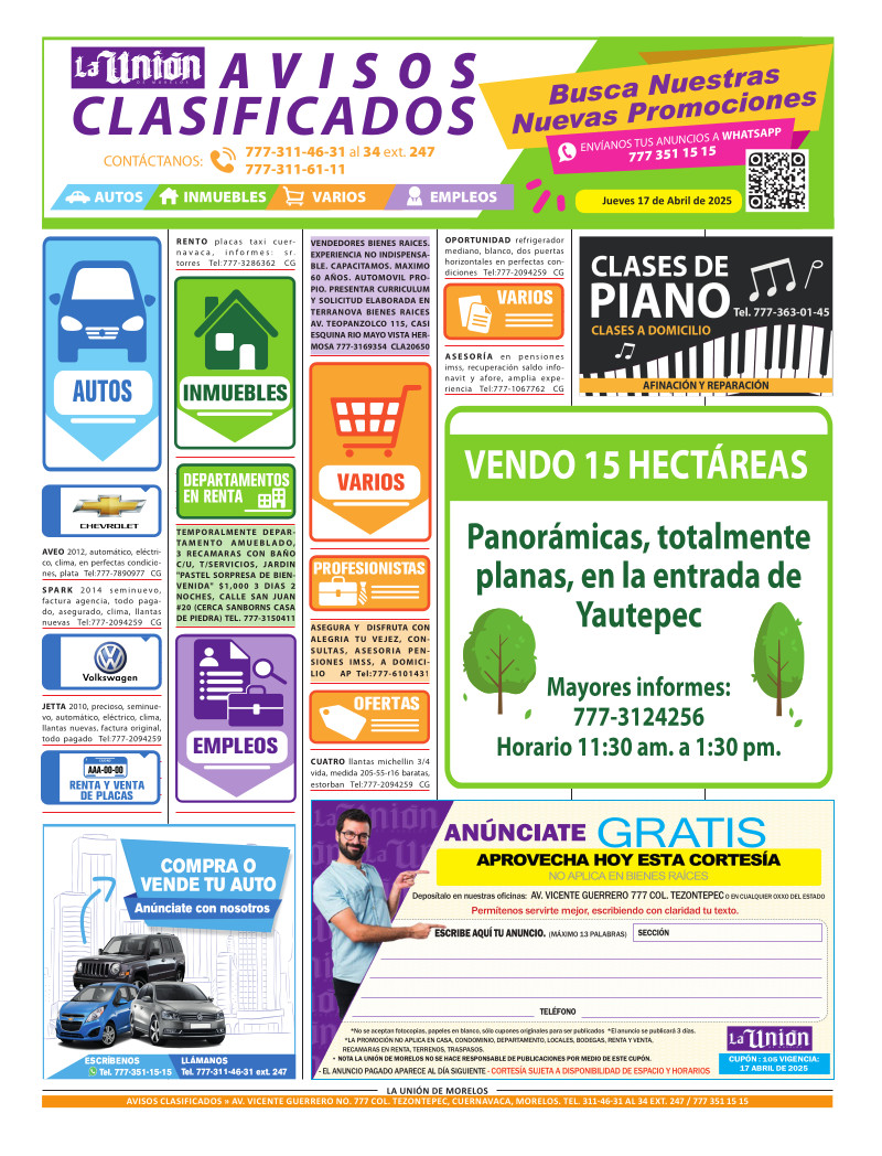 Clasificados