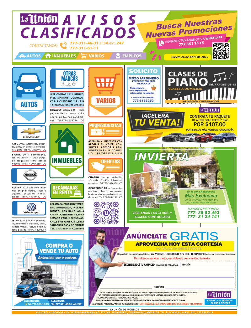 Clasificados