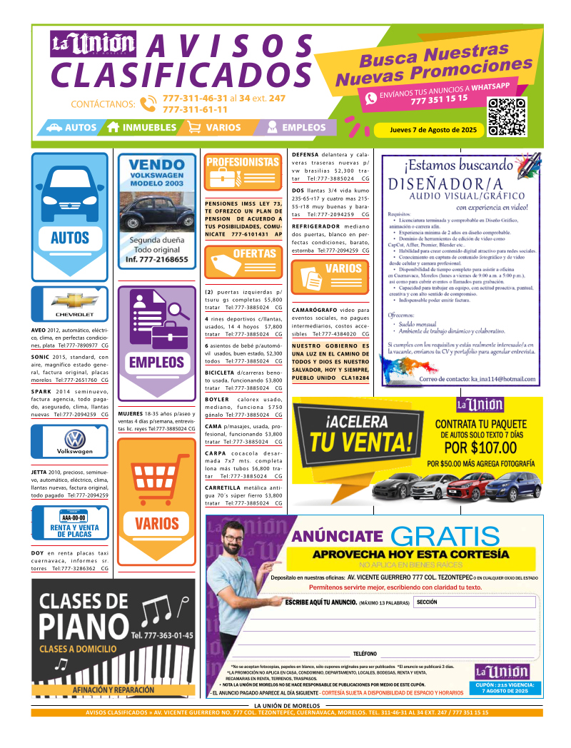 Clasificados