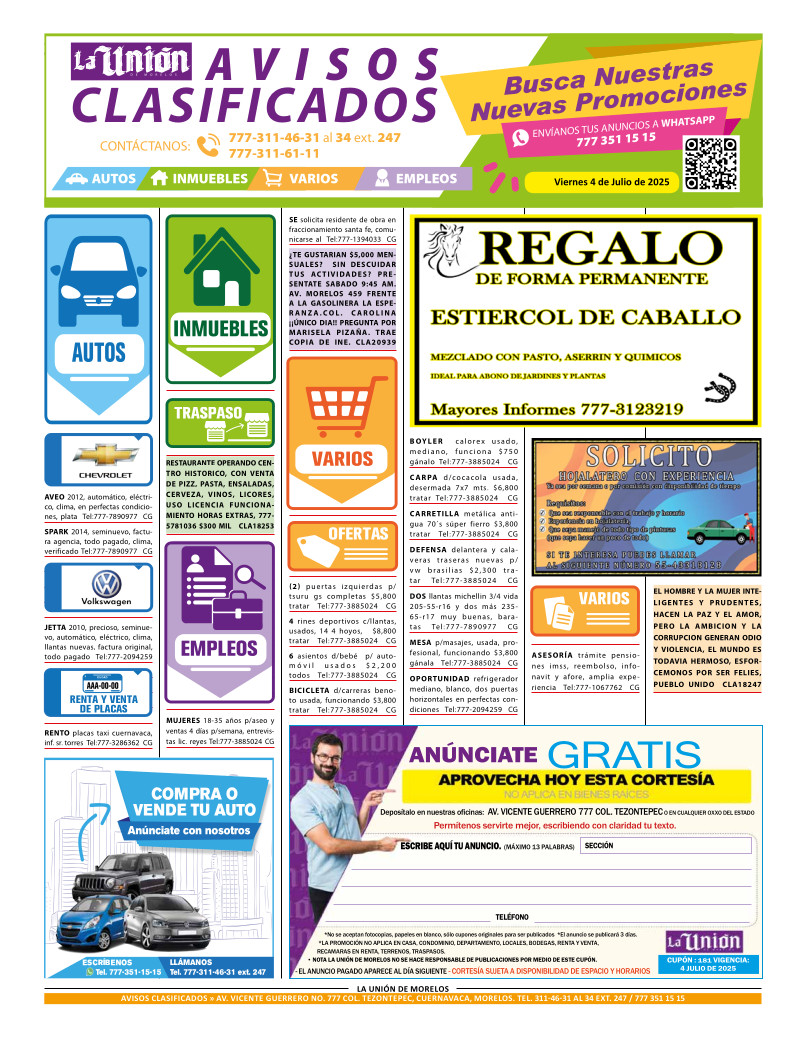 Clasificados