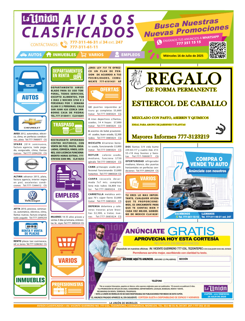 Clasificados