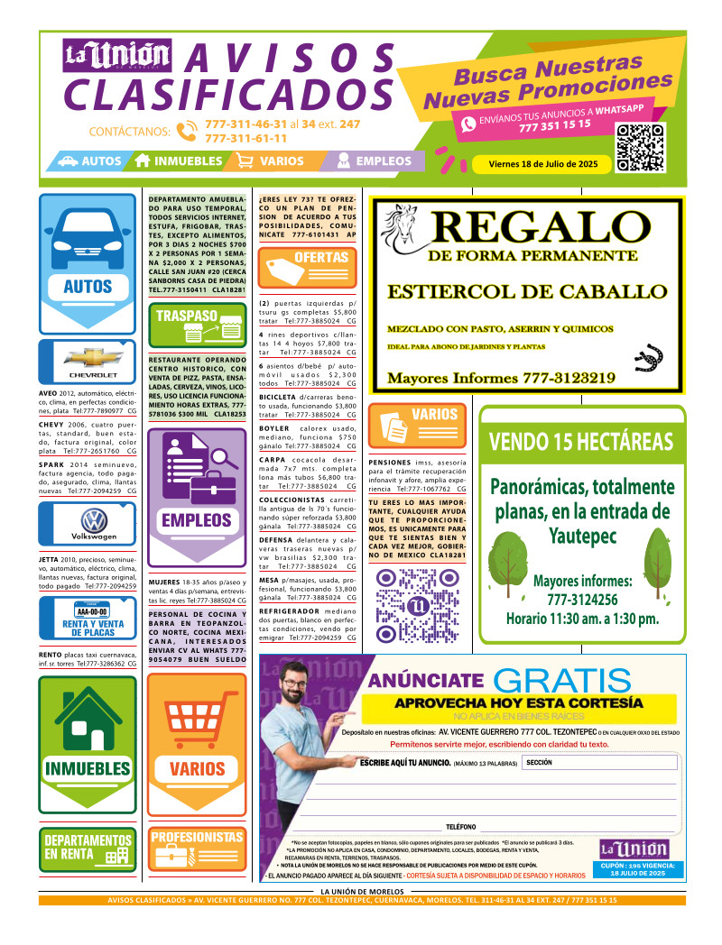 Clasificados