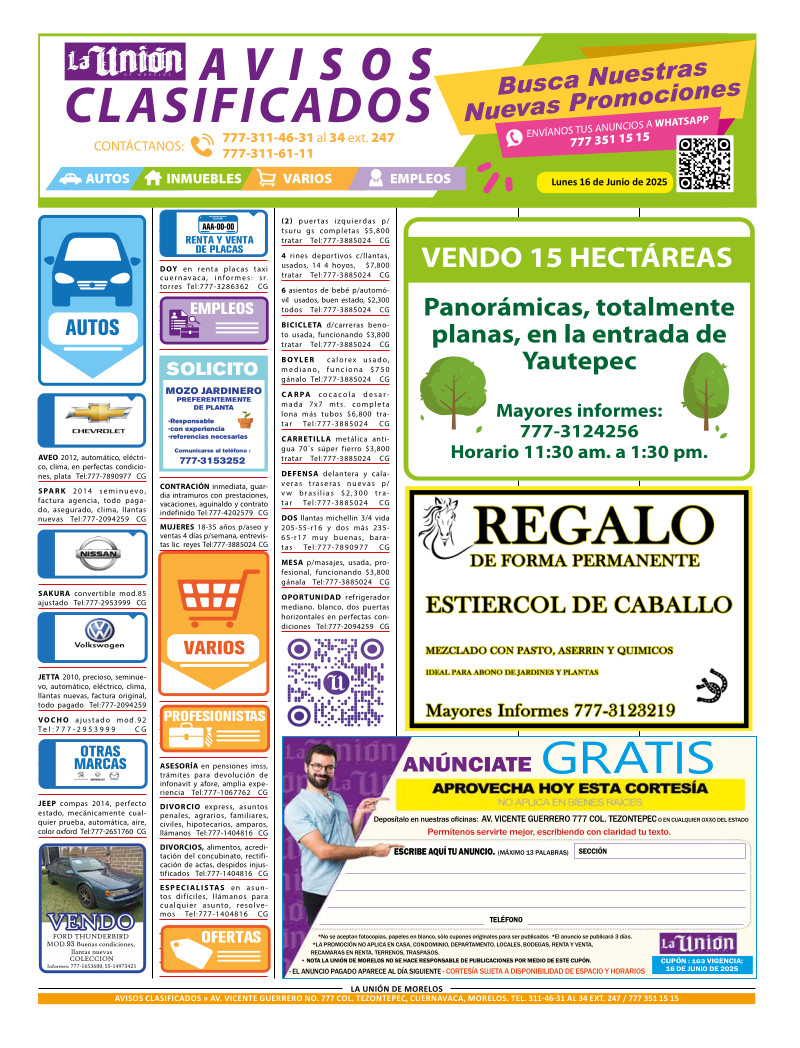 Clasificados