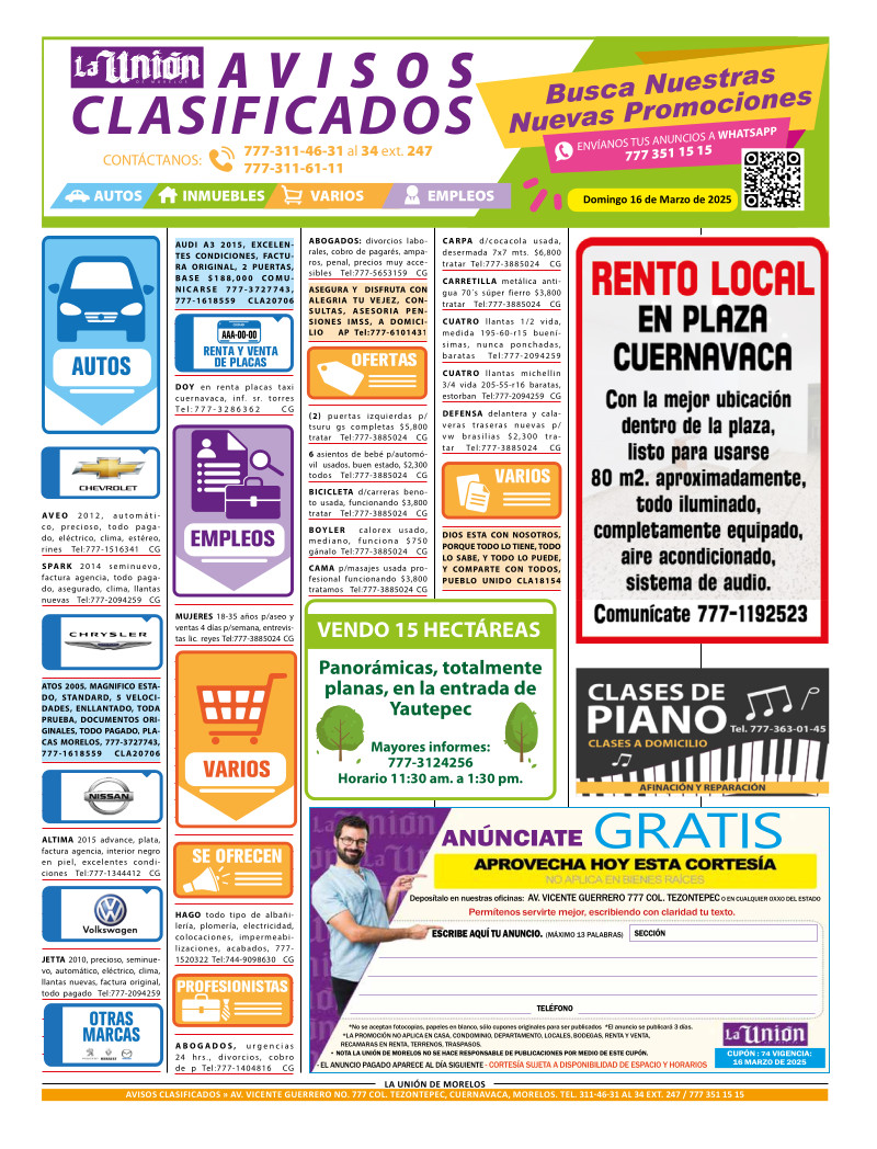 Clasificados
