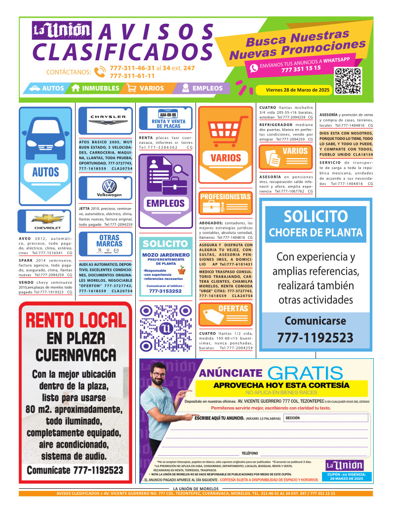 Clasificados