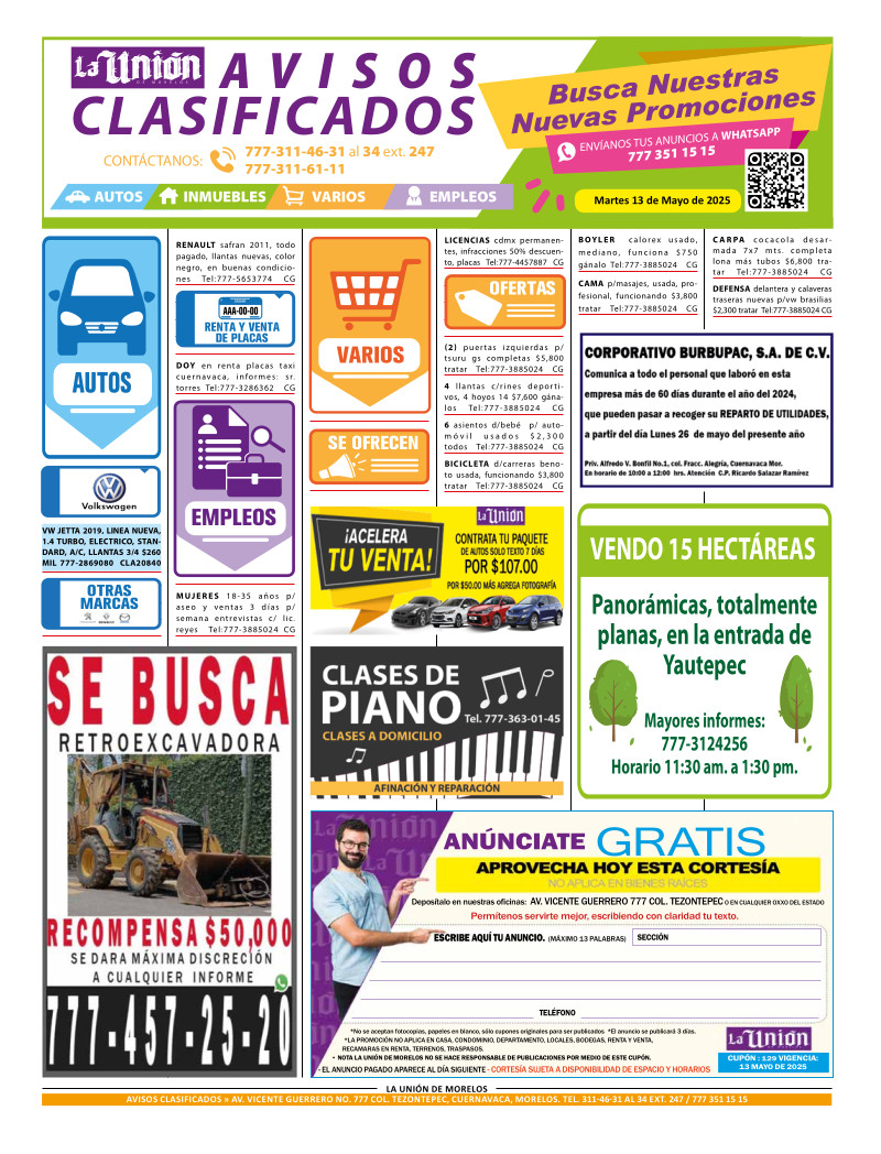 Clasificados