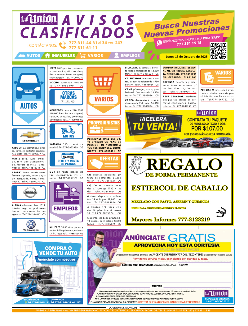 Clasificados