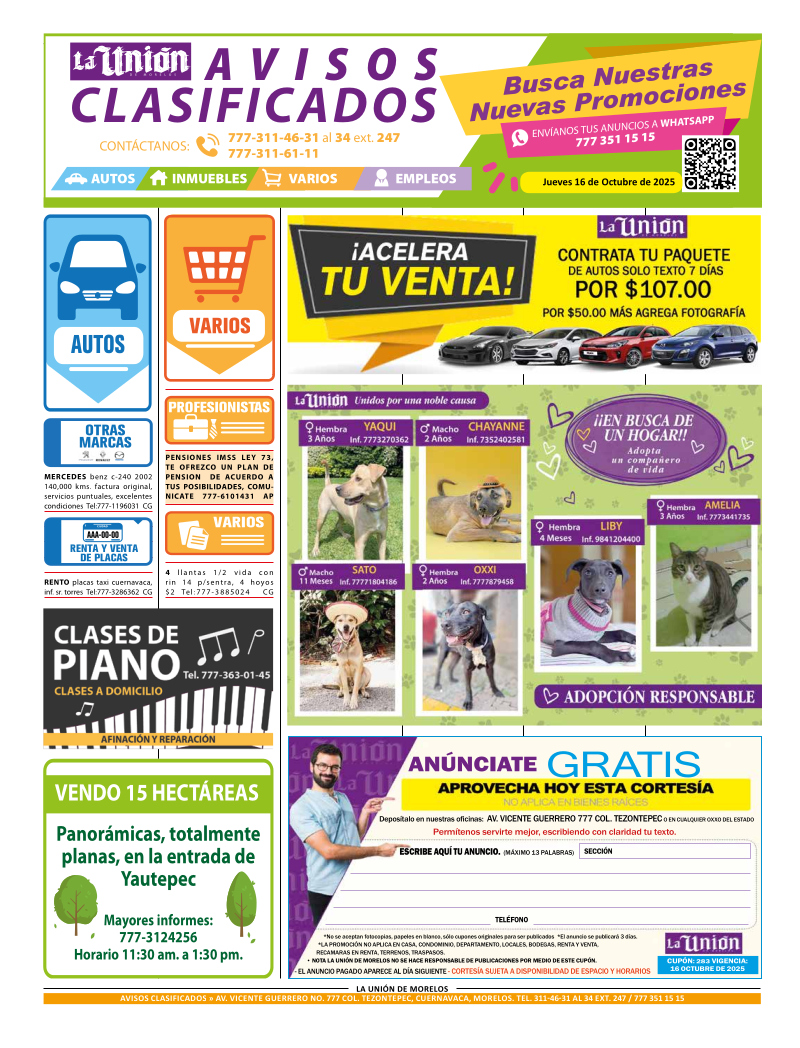 Clasificados