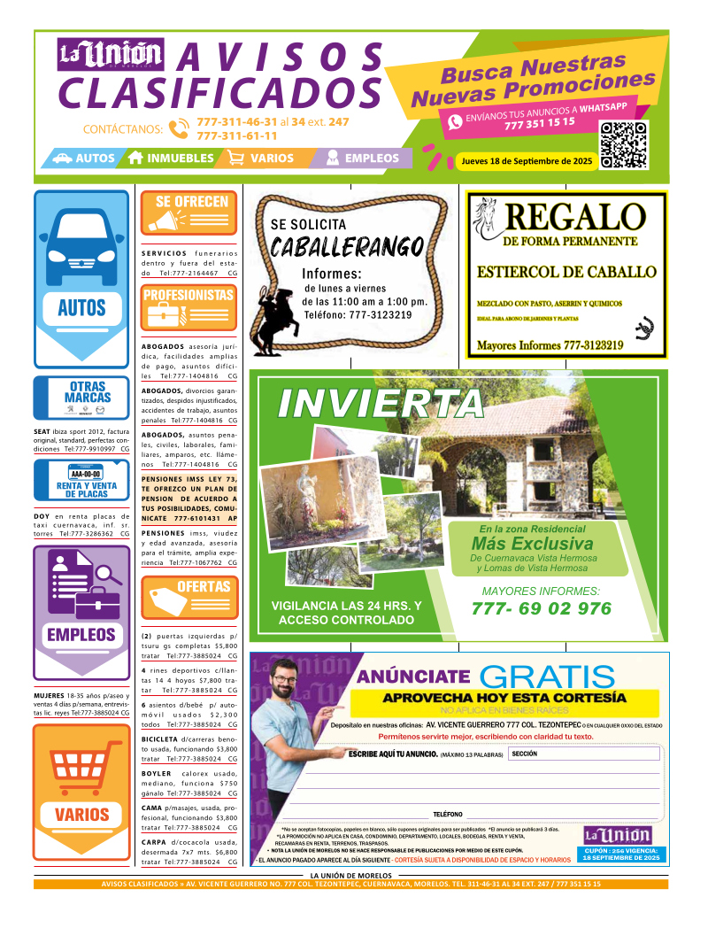 Clasificados