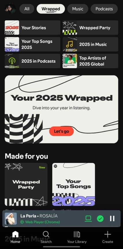 Spotify Wrapped 2025/La Unión Spotify Wrapped 2025/La Unión
