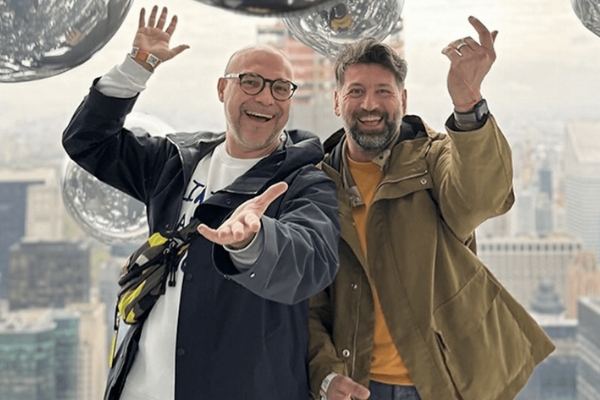 Mario Paglino y Gianni Grossi