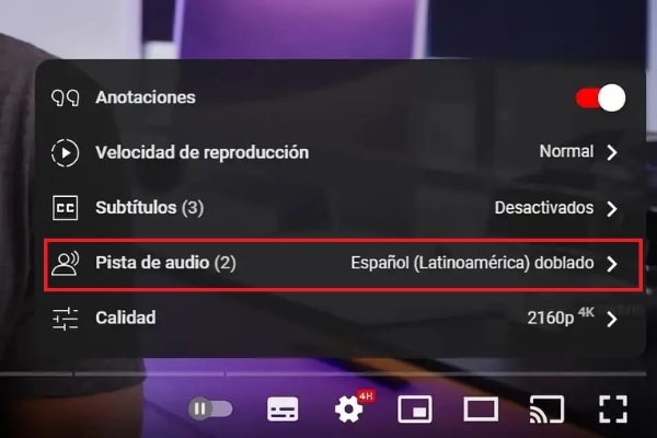 Youetube / Captura de pantalla / Creditos: Luis Miranda
