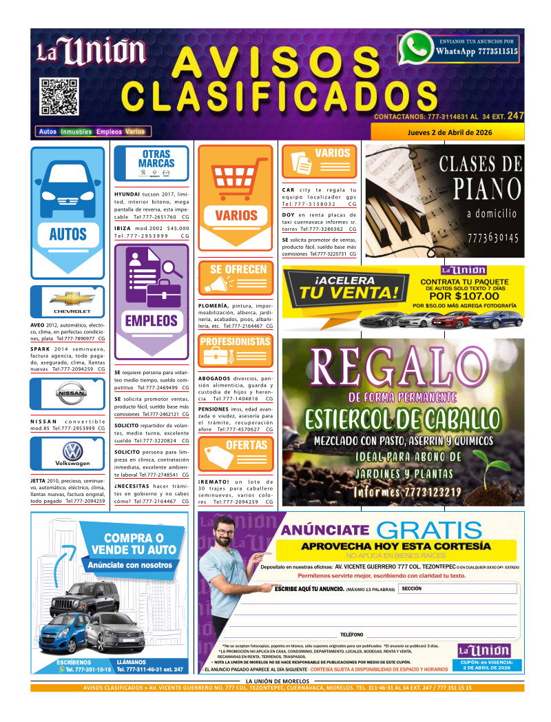 Clasificados