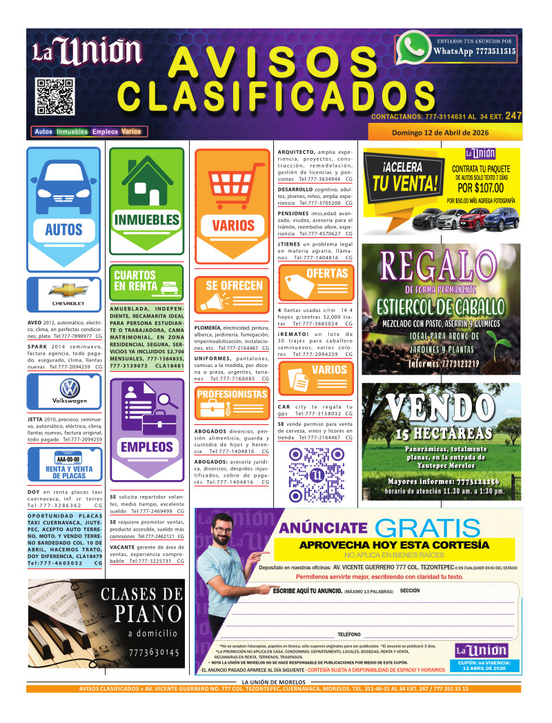 Clasificados