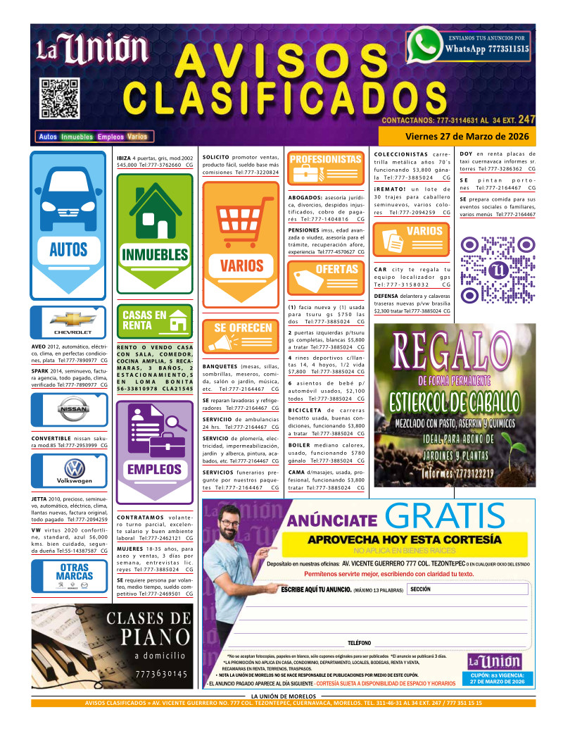 Clasificados
