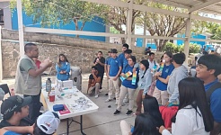 Los adolescentes recibieron información relacionada con la salud sexual.
