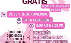 Campaña de mastografías llegará a Mazatepec y Tetecala