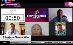 Los candidatos considerados más fuertes a la alcaldía de Tlaltizapán no acudieron al debate. No se dio una explicación por el hecho.