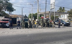 Refuerza Sedena operativo de seguridad en Miacatlán