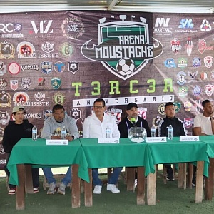 La Unión de Morelos estuvo presente en la conferencia de prensa donde se anunciaron las diferentes actividades deportivas que se llevarán a cabo como parte de la celebración del tercer aniversario de la Arena Moustache.