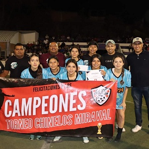 El equipo femenil de La 224 mostró su hegemonía.