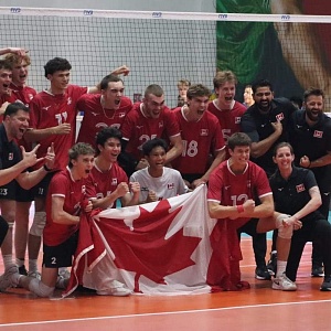 El seleccionado canadiense se quedó con el tercer puesto al despachar a Venezuela en tres sets.