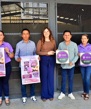 Dos recintos de Jojutla se sumaron al programa “Código Violeta”, que aporta espacios seguros para proteger a las mujeres.