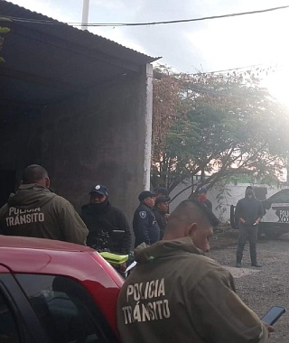 Policías de Xoxocotla realizan paro por adeudo de aguinaldo