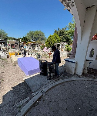 Preparan panteones de Jojutla para Día de Muertos  En unos días, los cementerios serán visitados por miles de personas.