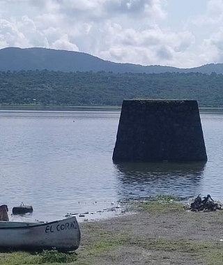 Actualmente el nivel de la presa está por encima de la mitad.