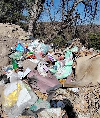 Sanean tiradero en Ojo de Agua de Amacuzac