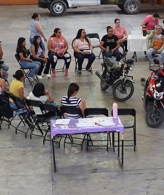 Mujeres de Mazatepec participan en taller “Rodando Juntas”