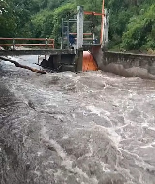 Presa de El Rodeo alcanza 85% de su capacidad