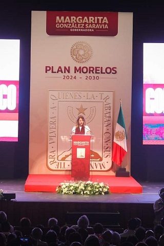 Presenta Margarita González Saravia su Plan de Gobierno 2024-2030