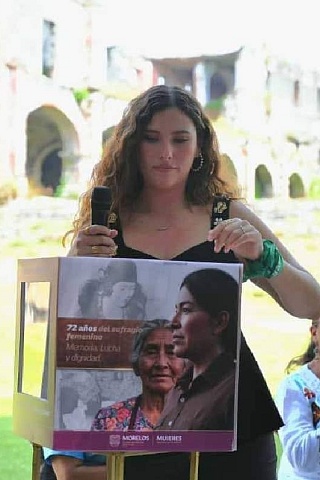 Reafirma Gobierno de Morelos plenos derechos políticos de las mujeres