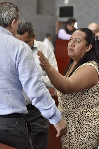 Jazmín Solano, presidenta de la Mesa Directiva del Congreso, informó que en esta semana serán presentadas las iniciativas de reformas legales en materia ambiental. 