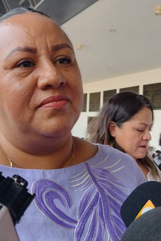 La presidenta del Congreso anunció el análisis de una reforma en materia electoral.