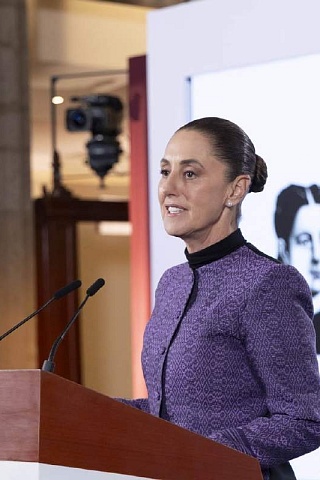 El proceso de credencialización se realizará durante todo el año, informó la presidenta en la conferencia matutina de ayer. 