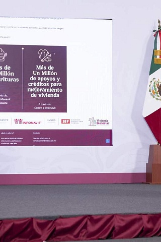 La mandataria federal destacó que este programa está beneficiando a las familias que de otra manera no tendrían acceso a adquirir una vivienda. 